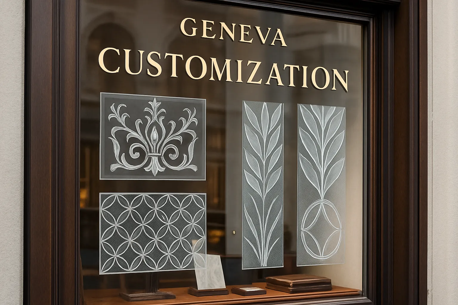 Motifs personnalisés élégants